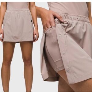 NWOT Prana Blush Railay Snap Up Skort